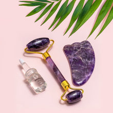 Premium 3 Piece Amethyst Facial Massager
