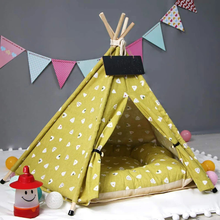 Cozy Pet Teepee Tent For Cats & Dogs