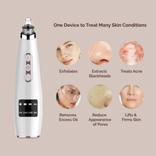 Electric Blackhead Remover, Pore Cleaner, & Facial Combo