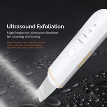 Ultrasonic Facial Skin Revitalising Device & Skin Scrubber
