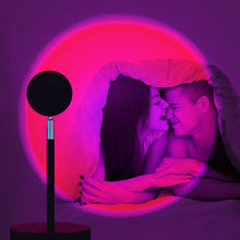 Nano Sunset Lamp and RGB Projector for Photography