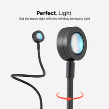 Vibrant LED Sunset Lamp & Light Projector