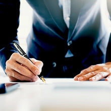 Stunning Black & Silver Picasso-Inspired Fountain Pen