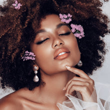 Elegant, Formal Ladies Cubic Zirconia Teardrop Earrings