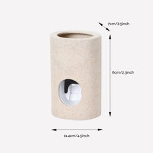 Ingenious Wall-Mounted Automatic Toothpaste Dispenser