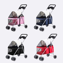 Luxury Fashion Pet Stroller Folds for Easy Storage