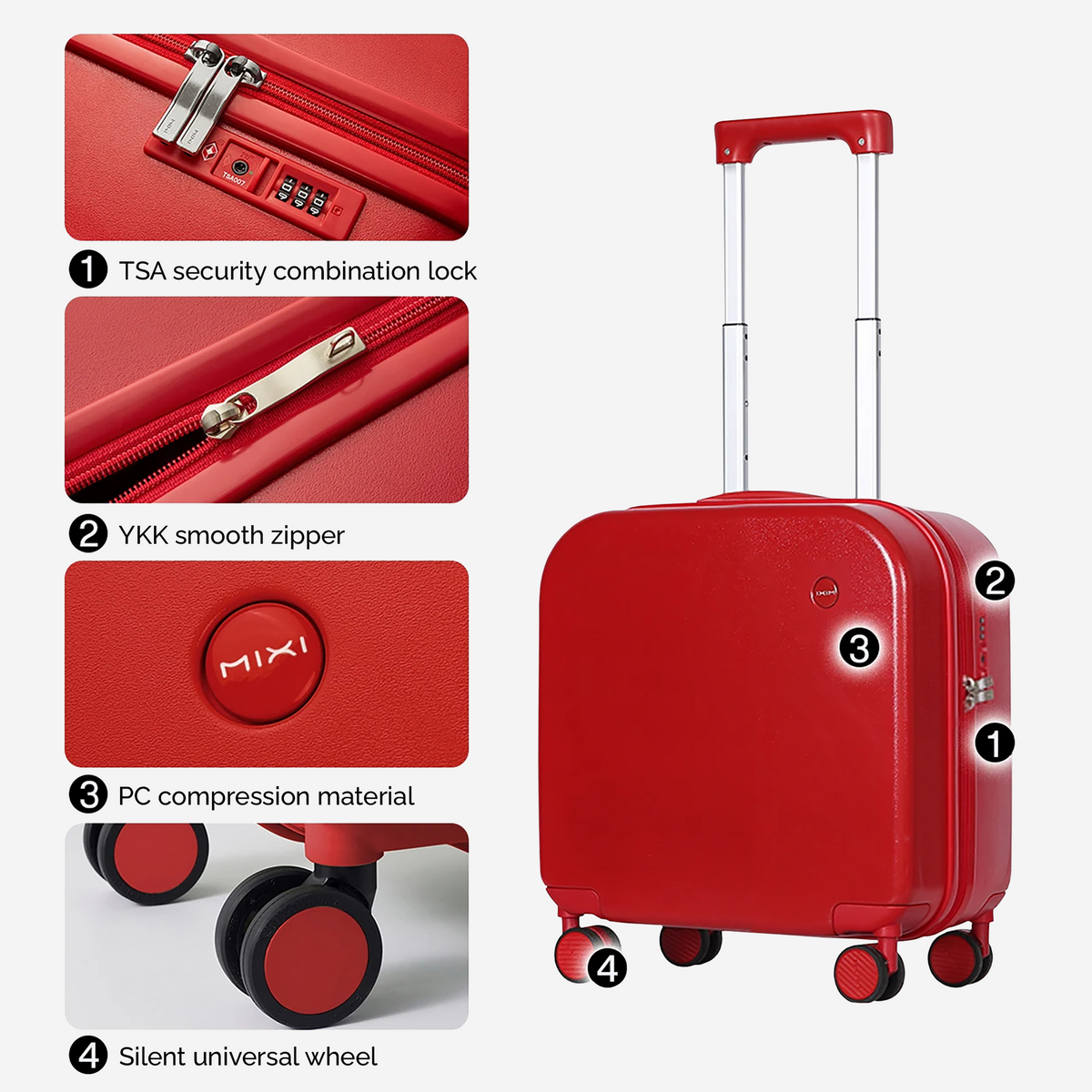 Versatile Rolling Trolly Case