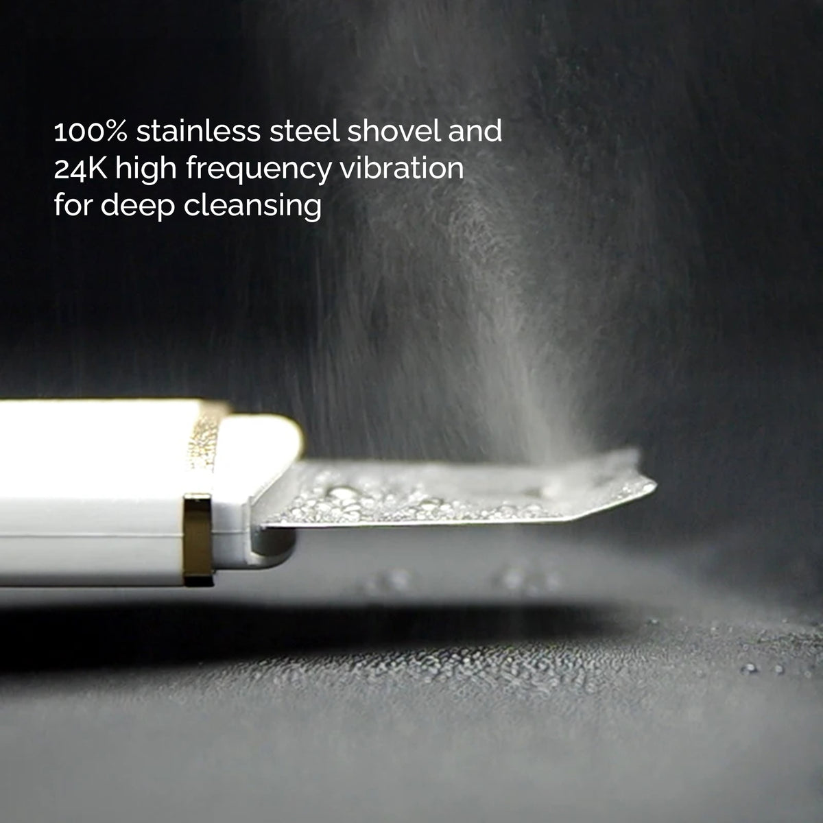 Ultrasonic Facial Skin Revitalising Device & Skin Scrubber