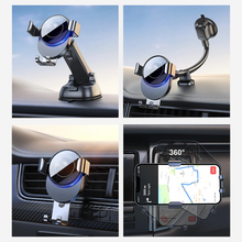 Versatile Car-Mount Phone Holder With Fast Charging Technology