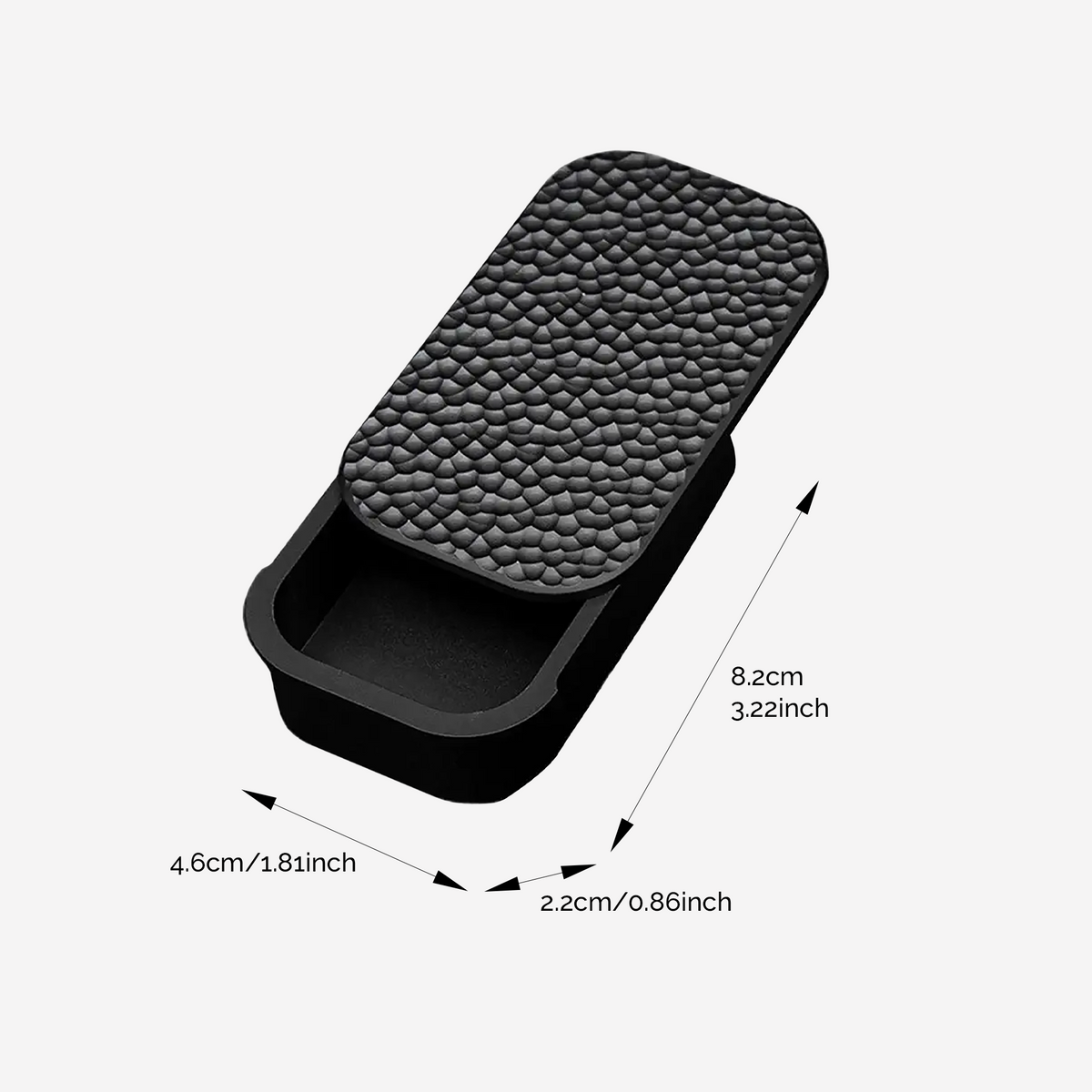 The Expedition Compact Pill Container Silver