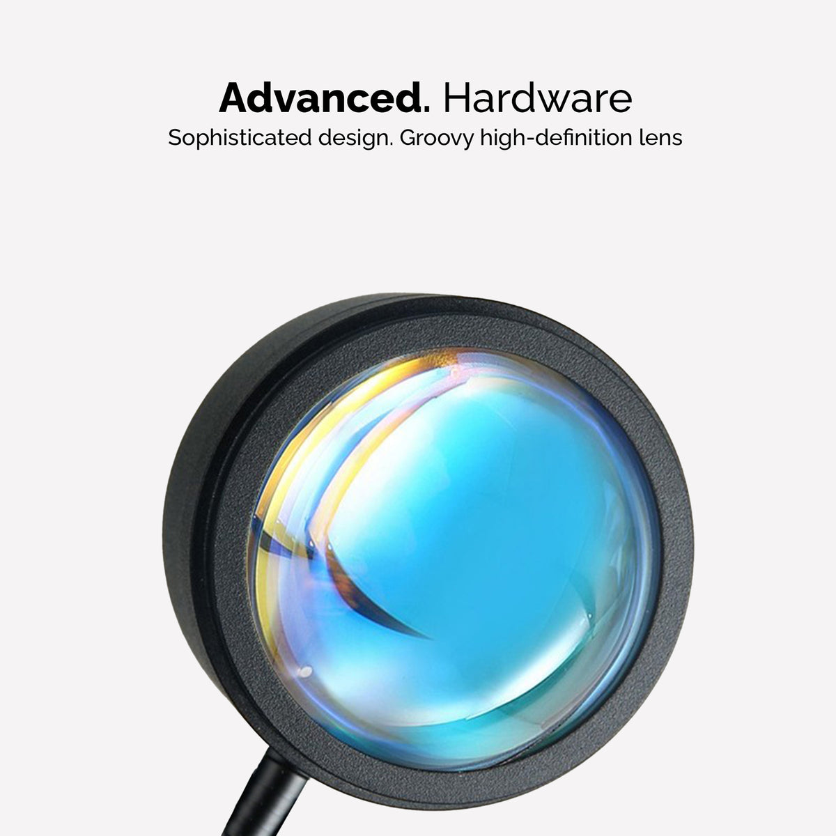 Vibrant LED Sunset Lamp & Light Projector