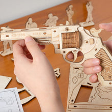 DIY Wooden Rubber Band Toy Gun