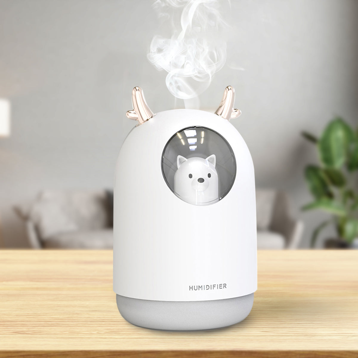 Whimsical Pet-Styled Cool Mist Humidifier & Essential Oil Diffuser