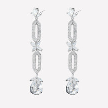 Sparkling Long Dangle Earrings for Night Club & Party