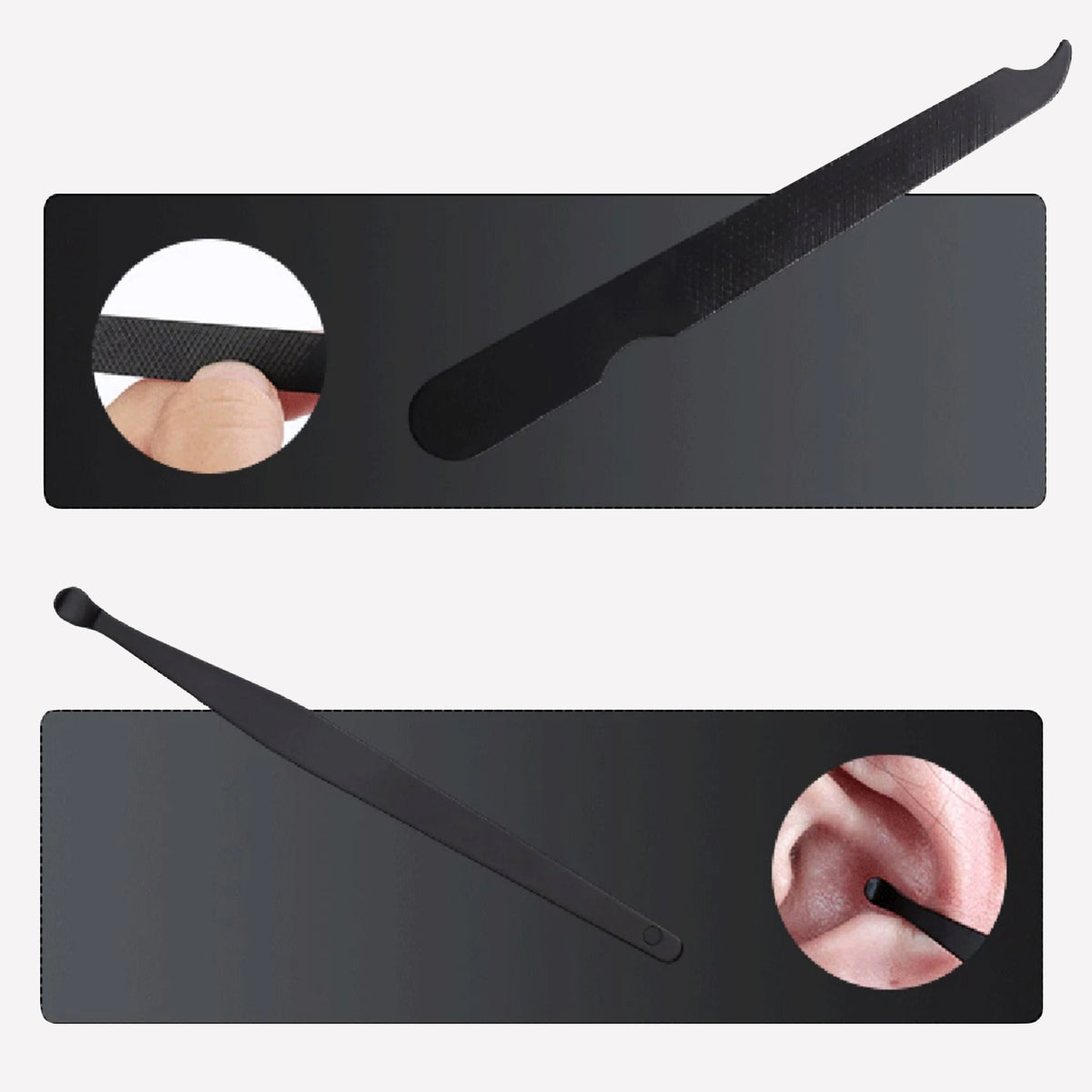 Travel Size Seven-Piece Stainless Steel Manicure Pedicure Set