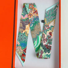 Design Zebra in Flowers Women Scarf Luxury Silk Scarf
