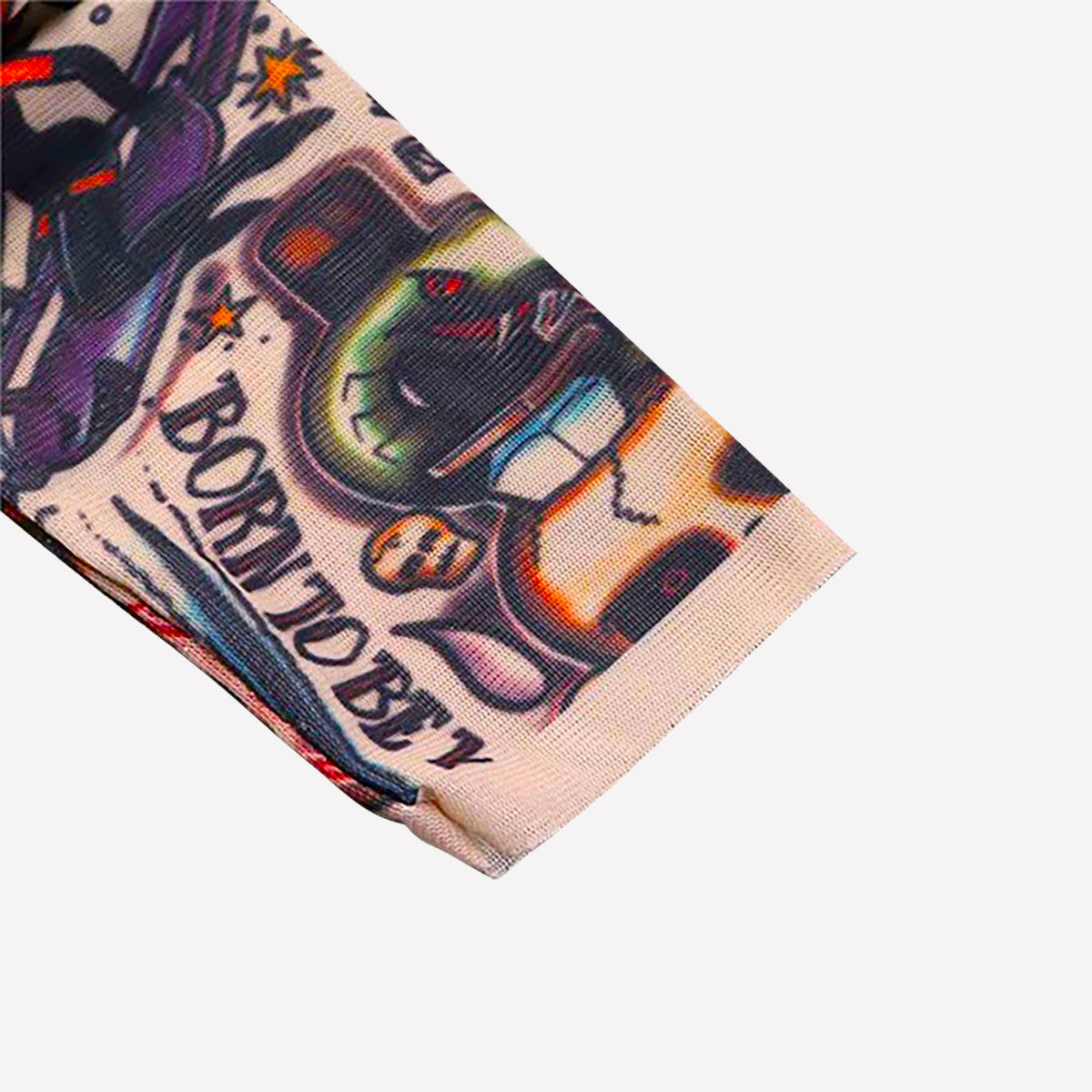 Adorable Fashion Baby Onesie with Tattoo Sleeves