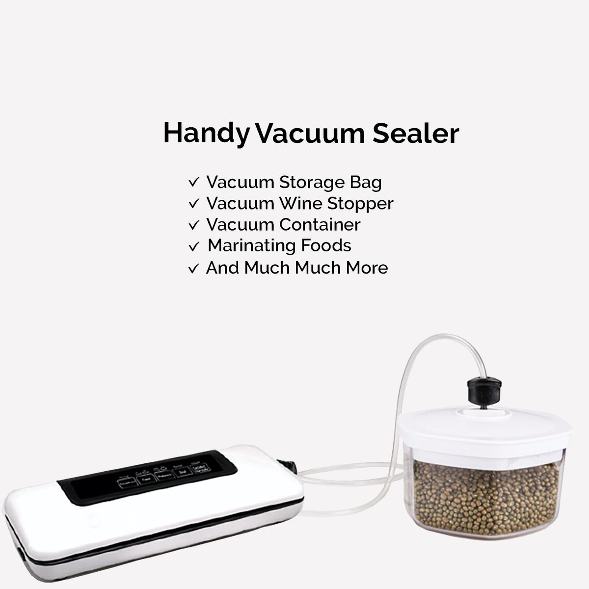 Incredible Vacuum Food Sealer For Freezing & Sous Vide