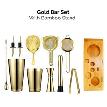 Complete Pro-Quality Cocktail Shaker & Bar Set