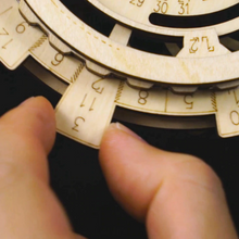 Mechanical Wood 3D Puzzle Perpetual Calendar or Treasure Box