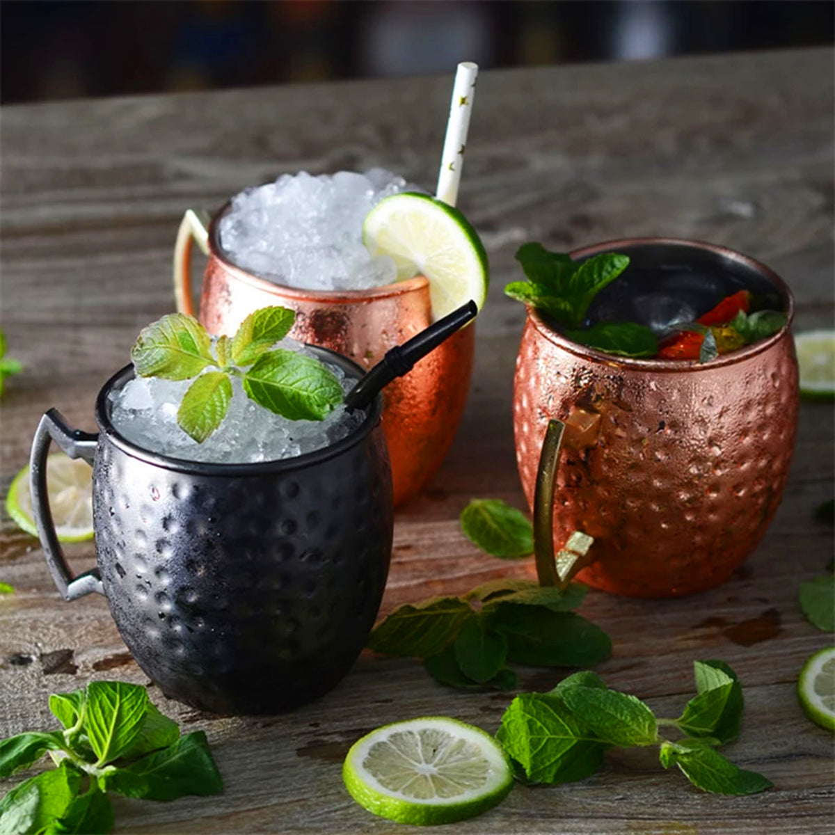 Posh Stainless Steel Mule Mugs Barware for Beverages