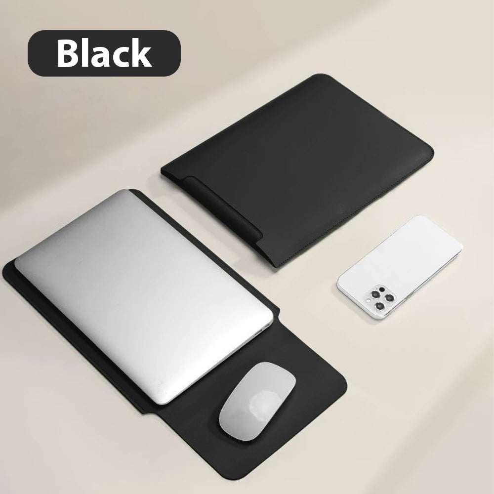 The Executive Minimalist Laptop Sleeve Noir 
