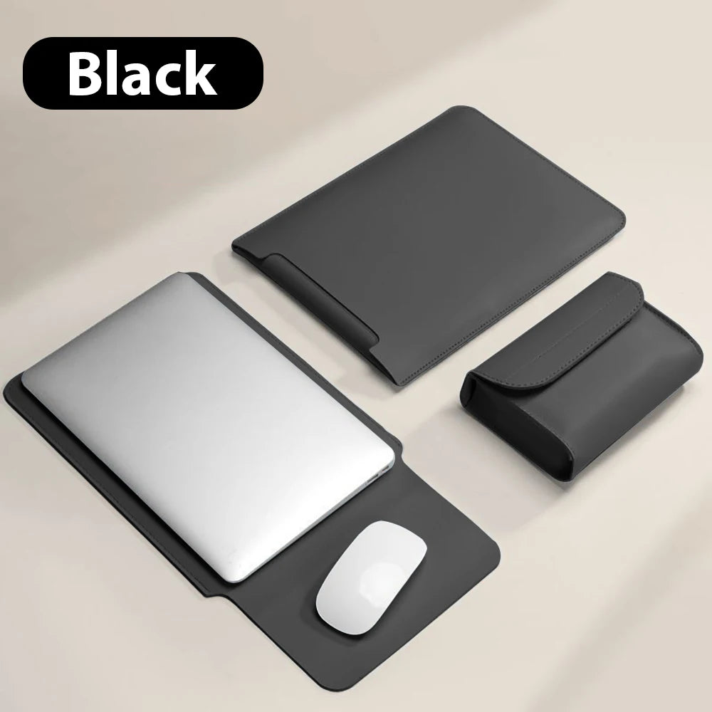 The Executive Minimalist Laptop Sleeve Noir 