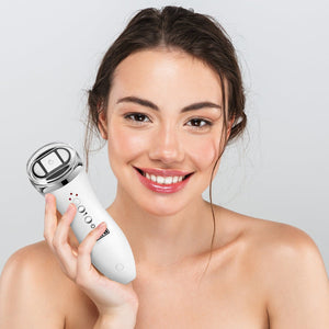 Sensational Anti-Ageing Skin Care Massager | Mini Ultrasonic Radio Frequency Spa Facial Device For Face Skin Tightening | Massages to Eliminate Wrinkles & Fine Lines | Unisex Male Female | Perfect For Male & Female Adults & Youth.