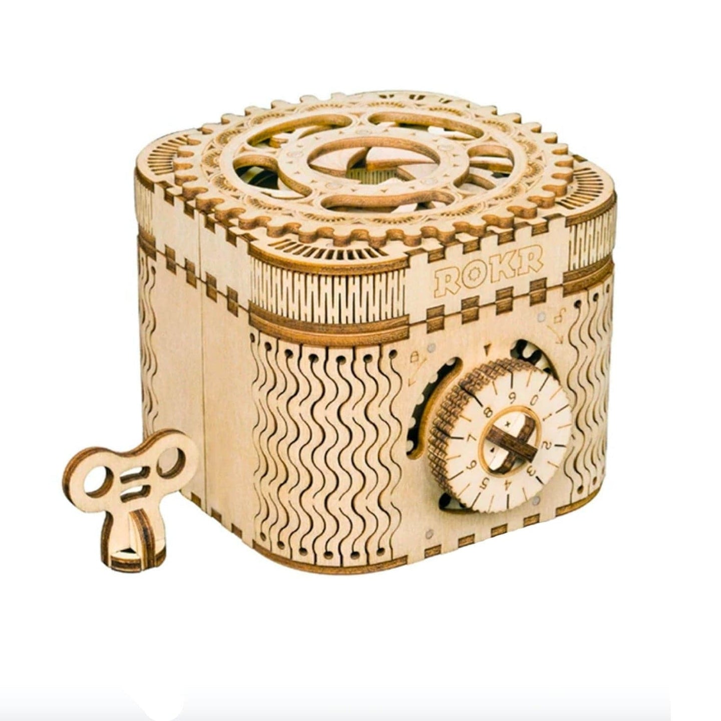 Wooden 3D Mechanical Game | Interactive Fidgeting Craft Puzzles | Unisex Male Female Item | Perfect For All Ages: Children Kids Youth & Adults.