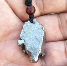 Unique Extraterrestial Meteorite Pendant & Necklace | Extraterrestial Piece  From Outer Space: A Definite Conversation Starter | Perfect Gift | Sourced From Argentina | Unisex Male Female Item | Perfect For Teens Graduates Adults & Seniors.