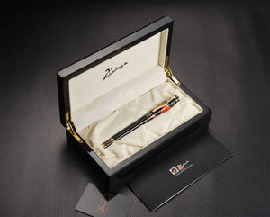 The Picasso 10K Gold-Plated Fountain Pen | Classic Writing Instrument With Elegant Fine-Art Artwork-Inspired Design | Perfect for Home Work Or School | Ideal For Students Business People Artists & More.